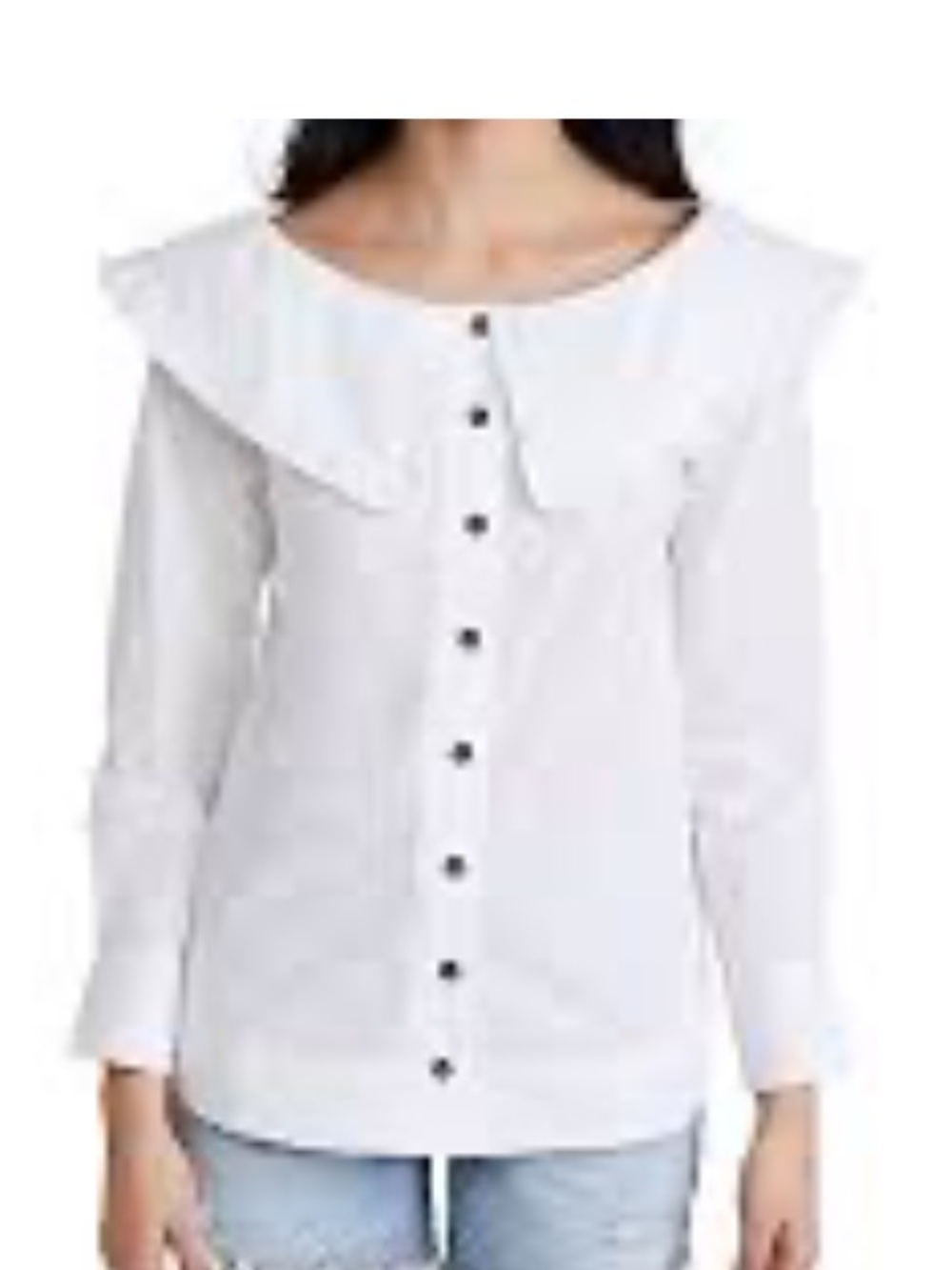 GANNI poplin cotton blouse - Picture 10 of 10